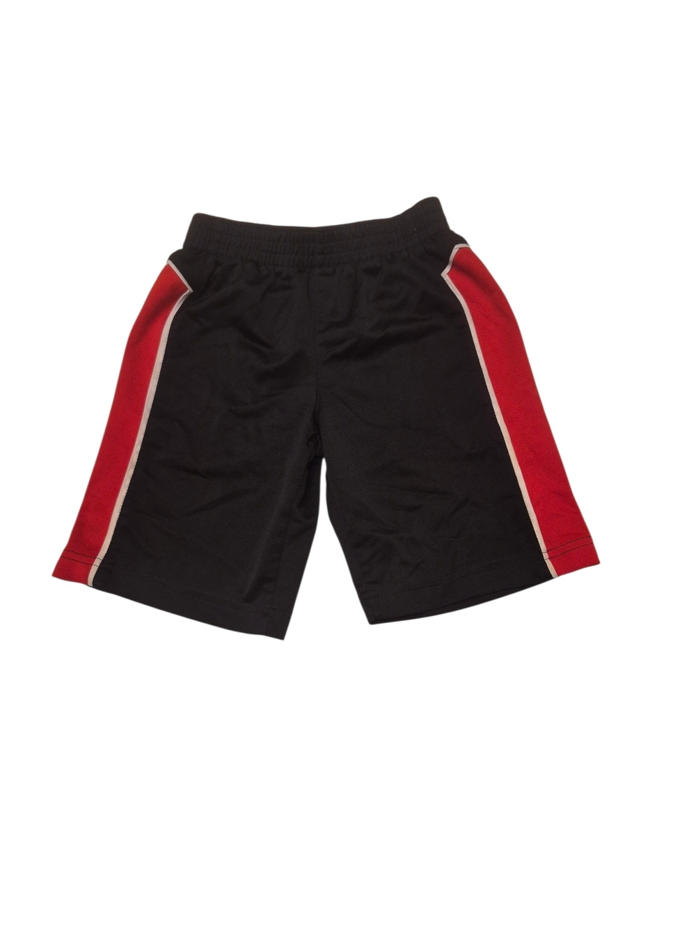 okie dokie Black and Red Athletic Shorts